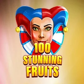 Slots logo of 100 Stunning Fruits from SYNOT Games at PiperSpin Casino