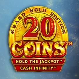 20 Coins Grand Gold Edition logo by Wazdan at PiperSpin Casino
