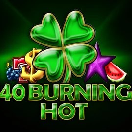 40 Burning Hot by Amusnet Interactive, showcased at piper-spin.eu – game logo