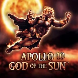 Apollo God of the Sun slot logo by Novomatic at PiperSpin Casino