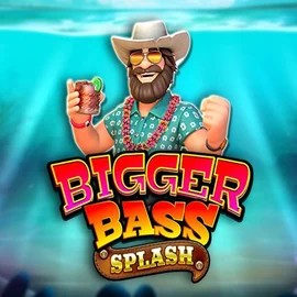 Bigger Bass Splash online game logo by Pragmatic Play on piper-spin.eu