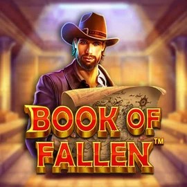 Book Of Fallen online game logo by Pragmatic Play on piper-spin.eu
