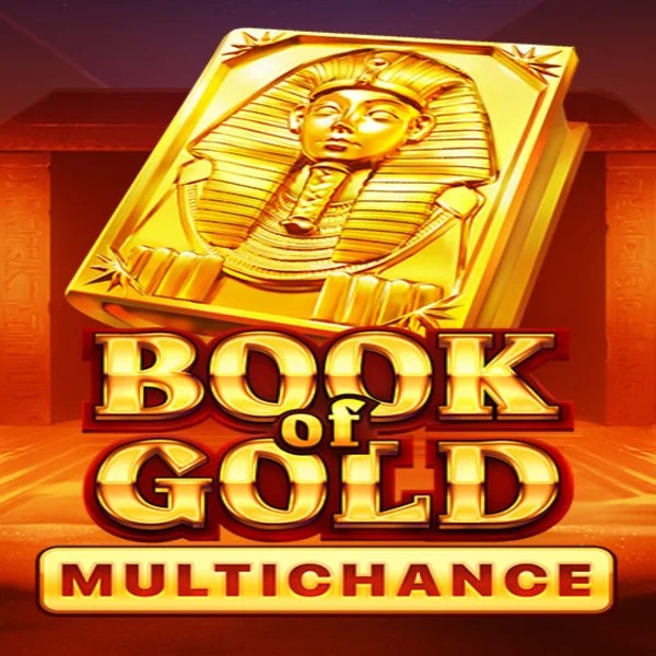 Book of Gold Multichance logo – Slots by Playson at PiperSpin Casino