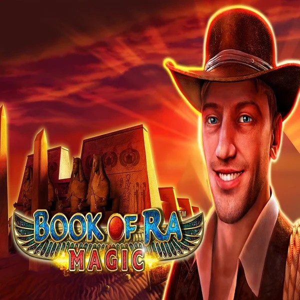 Book of Ra Magic logo by Greentube PiperSpin Casino