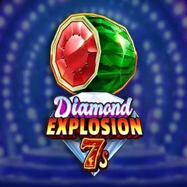 Diamond Explosion 7s online game logo by RubyPlay on piper-spin.eu