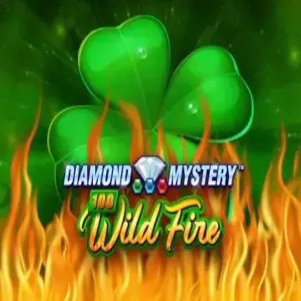 Diamond Mystery 100 Wild Fire slot icon by Greentube, available at PiperSpin Casino