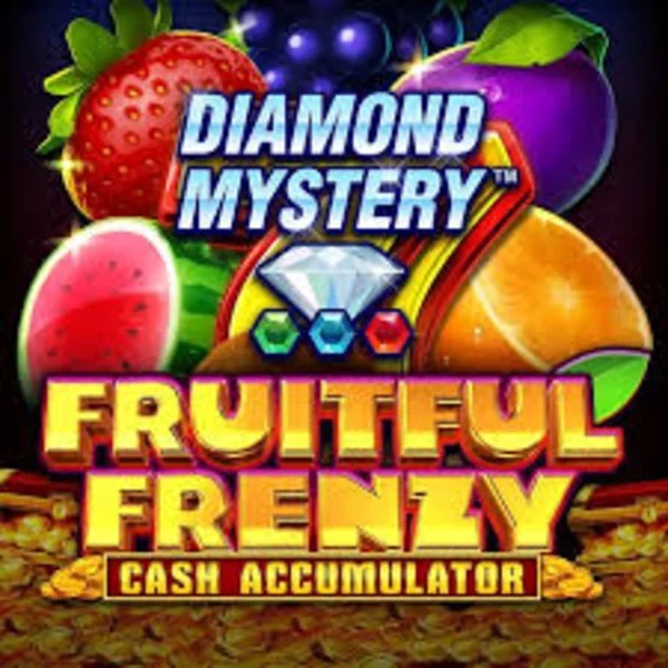 Diamond Mystery Fruitful Frenzy Cash Accumulator by Greentube, showcased at piper-spin.eu – game logo