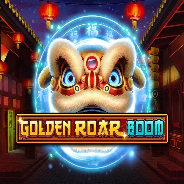 Golden Roar BOOM logo by Greentube at PiperSpin Casino