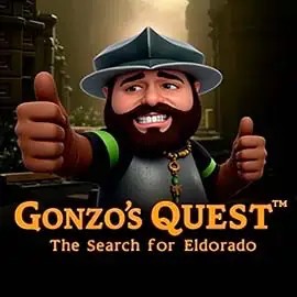 Gonzo's Quest casino game by NetEnt – featured logo at PiperSpin Casino