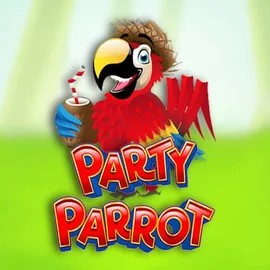Party Parrot slot logo by Rival at PiperSpin Casino