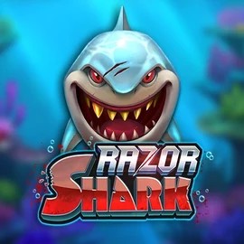 Razor Shark slot visual from Push Gaming available on piper-spin.eu