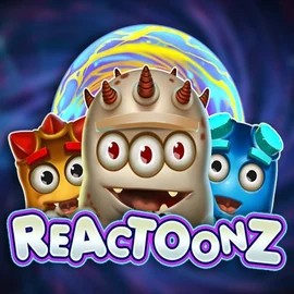 Slots logo of Reactoonz from Play'n GO at PiperSpin Casino