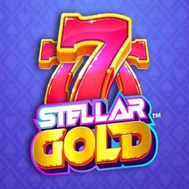 Stellar Gold slot logo by Snowborn Games at PiperSpin Casino