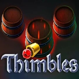 Thimbles online game logo by Evoplay on piper-spin.eu