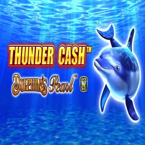 Thunder Cash Dolphins Pearl logo by Novomatic PiperSpin Casino
