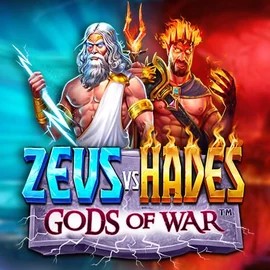Zeus vs Hades: Gods of War slot logo by Pragmatic Play at PiperSpin Casino